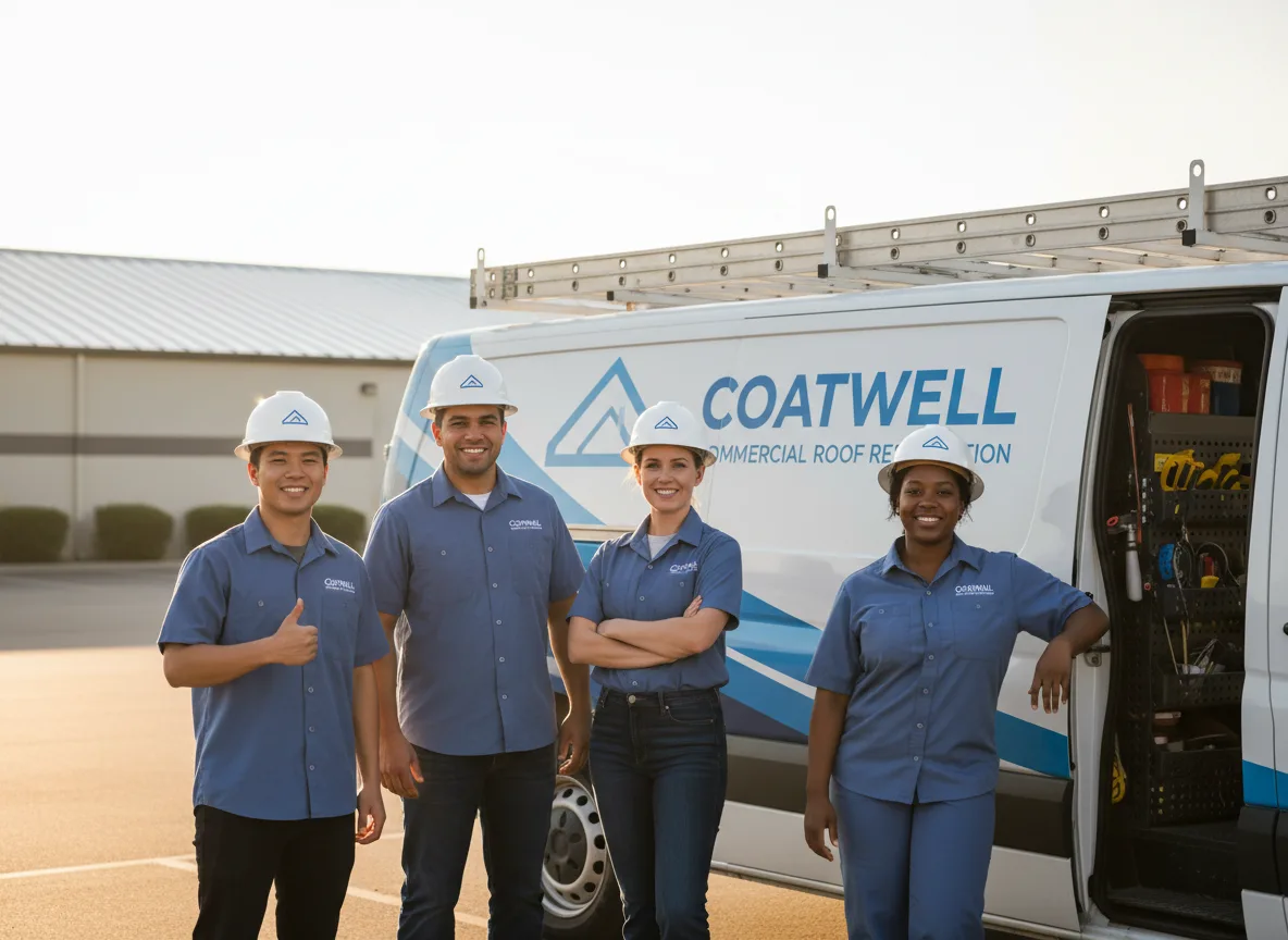 Commercial roof coating company in Marysville, OH